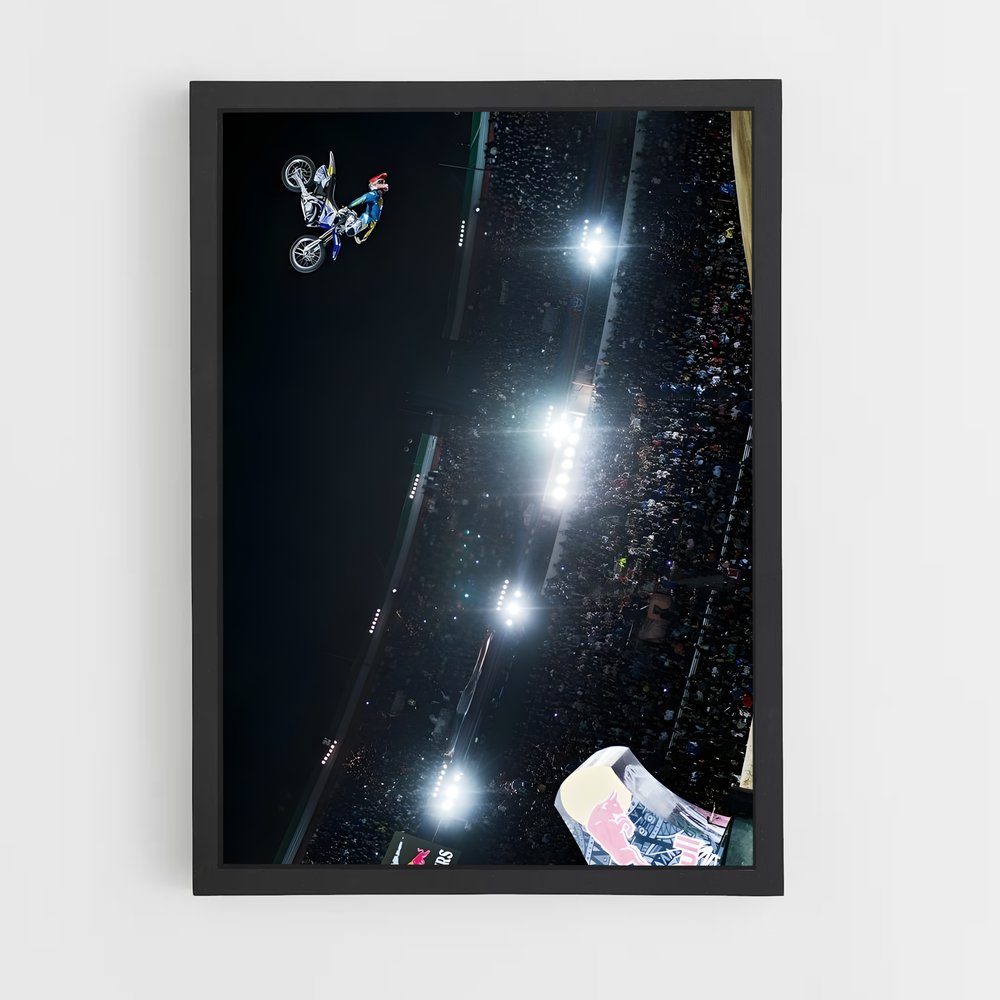 Poster Red bull freestyle – affiche Motocross freestyle (vue 2)
